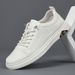 Men's Shoes 2025 Summer Hollow Perforated Breathable Genuine Leather Casual Shoes Men's Slip On All Match White Shoes 2318_vogvips.com