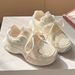 2025 Summer New Thick-Soled Mesh Dad Shoes For Women Versatile Chic With Wide-Leg Pants Breathable Casual Sneakers_vogvips.com