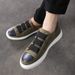 Men's flats with all-over elastic feet_vogvips.com