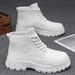 2025 Autumn New White Martin Shoes Casual Work Non-Slip Wear-Resistant Trendy Large Size Men's Boots_vogvips.com