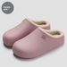 EVA Waterproof Women, Autumn And Winter Indoor Soft Sole Non-Slip Home Plush Warm Cotton Slippers For Men Wholesale_vogvips.com
