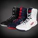 New Gym Training Wrestling Shoes Breathable Fighting Sneakers Boxing Shoes All Black Men's Boxing Boots High Top_vogvips.com