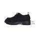 Women's Lace up Denim Platform Loafers Chunky Heel Retro Low Top Single Shoes plus Size Autumn New Style_vogvips.com