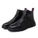 Leather British Casual High Top Cotton Shoes Martin Boots_vogvips.com