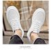 Invisible Inner Height Increase Men's Shoes Soft Baseplate Shoes Men's Casual Breathable White Shoes_vogvips.com