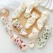 Randomly 5 Pairs Of Mid Length Spring And Summer Thin Lace Cute Breathable Socks_vogvips.com
