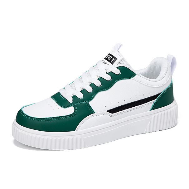 Couple board shoes Breathable small white shoes male student casual sports shoes female platform board shoes_vogvips.com