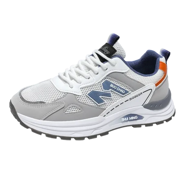 Men Running Shoes Comfortable Thick Soled 2025 Summer Sneakers For Men Wear-resistant Casual Shoes Running Male Sneakers_vogvips.com