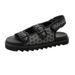 Plus Size Comfort Sandals For Women – Adjustable Velcro Strap & Thick Cushioned Sole For All-Day Support_vogvips.com