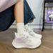 Hong Kong-style Casual Sports For Women, 2026 Spring And Autumn New Model, Student Lace-up Running Shoes,_vogvips.com