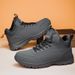 Men's In Large Size, New Leather Casual Sports For Autumn And Winter, Outdoor Lightweight Running Shoes, Korean Version_vogvips.com
