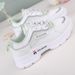 Dad Sneakers For Women 2022 Spring Summer New Versatile Casual Height Increasing Thick Sole Ins Fashion Mesh Breathable_vogvips.com