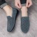 SHLIANG Suede Men Casual Shoes Outdoor Breathable Lightweight Leather Mens Walking Shoes Anti Slip Lightweight Driving Shoes X0038_vogvips.com