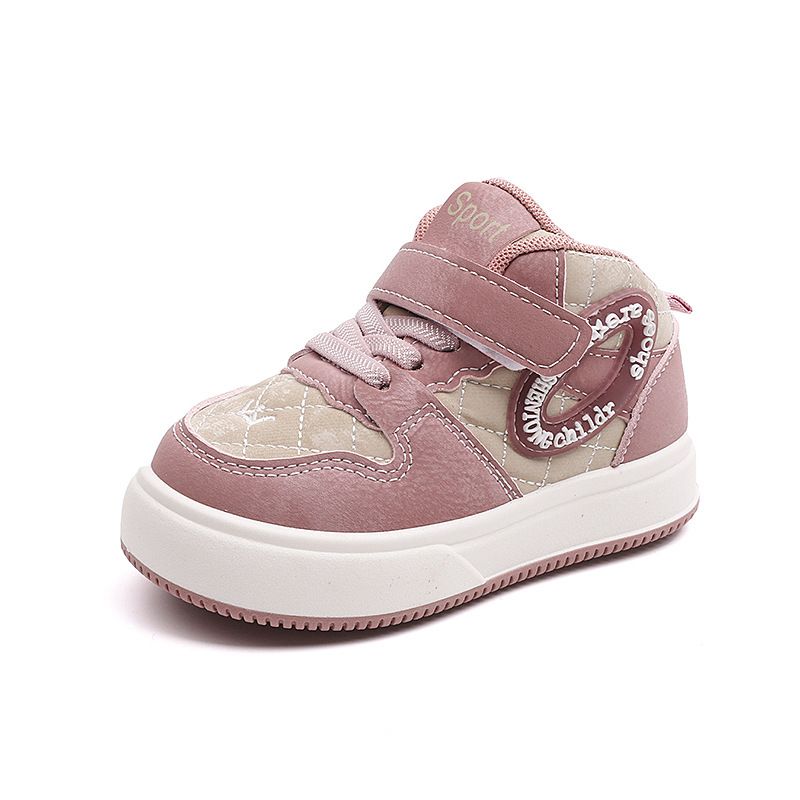 New High Top Casual Shoes For Boys Preppy Shoes For Girls Baby Shoes_vogvips.com