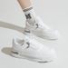 Casual Board Women's New Autumn Thick Soled Versatile Sports Student Casual White Single Shoes_vogvips.com