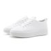 Euro Step Spring 2025 New White Versatile Shoes Men's Height-Increasing Flat Sports Casual Sneakers Comfortable_vogvips.com
