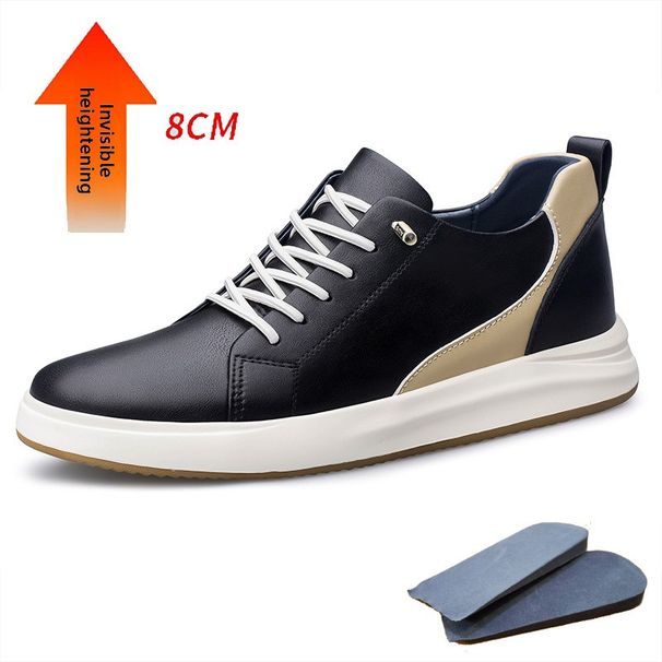 Men's Shoes, Small White Shoes, Invisible Inner Height Increase Shoes, Men's Casual Shoes, Board Shoes, Men's_vogvips.com