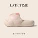 Cute Pet Cat Paw Slippers For Women, Summer Indoor Home Use, Thick Sole Bathroom Non-Slip Bathing Sandals, Parent-Child_vogvips.com