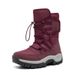 Northeast Harbin Boots For Women Winter Waterproof Non-Slip Warm Fleece Lined Thickened Outdoor Hiking Snow Country_vogvips.com