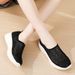 Platform Sneakers Ladies Breathable Mesh Woman Walk Spring Flats Footwear Walking Shoes For Women Zapatos De Mujer_vogvips.com
