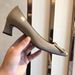 RENYOUVIWIOR Buckle Single Thick Mid Heel Flat Square Toe Shallow Mouth Women's Wedding Shoes Commuter High Heels_vogvips.com