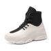European Warm Series Casual Leather Shoes For Men, Sports Martin Boots, Outdoor Height-increasing Trendy Platform Shoes, Winter High-top_vogvips.com