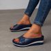 Summer New Cool Slippers Women Wearing Thick Soled Wedge Heels For Casual And Fashionable Women's Shoes_vogvips.com