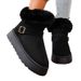 Women's Winter Snow Boots With Thick Fur Lining, Non-Slip Rubber Sole & Chunky Platform For Extreme Warmth & Comfort_vogvips.com