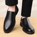 Slip-On Leather Fashion Driving Casual Men's Non-Slip Dad Shoes Versatile Breathable Soft Sole_vogvips.com