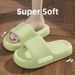 Popular "Stepping On Poop" Style Thick Soled EVA Slippers For Men, Summer Indoor Bathroom Shower, Non Slip, Cool And Durable For Couples And Women._vogvips.com