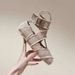 High Version Tassel Cross Strap Ballet For Women French Retro Square Toe Shallow Mouth Flat Mary Jane Shoes_vogvips.com