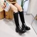 2024 New Thick-Soled Stretch Slimming Women, Over-the-Knee Long Boots, Versatile Fashionable Riding Boots For Women_vogvips.com