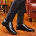 Euro Step Brogue Carved Men's Size British Style Lace-up Business Formal Large Korean Version Leather Shoes Men 45-46-47_vogvips.com