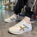 Women's 2025 New Sports White Sneakers Student Korean Style Versatile Lightweight Dad Agan Running Shoes_vogvips.com