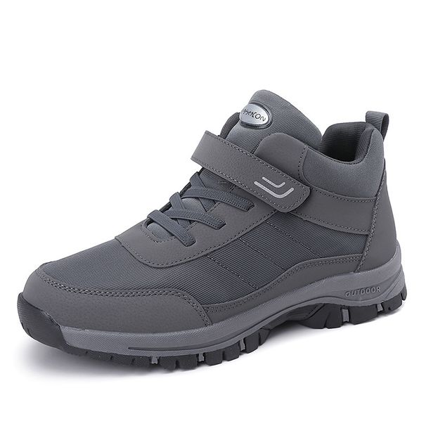 Plus Size Spring New Elderly Men's Mesh Breathable Sports Anti Slip Walking Shoes_vogvips.com