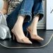 Naked High Heels Women, Slim Heels, 2025 New Summer Patent Leather Pointed Temperament, Socialite French Niche Single_vogvips.com
