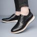 Men's Casual Business Classic Comfortable Retro Style Work And Office Hot Selling Adult Plus Size Shoes New Lace Up_vogvips.com