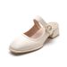 Free Shipping Half Slippers Summer 2026 Mary Jane Versatile Closed-Toe Mules Women's Mid-Heel Sandals Chunky Heel_vogvips.com