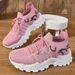 Cross-Border New Women's Summer High-End Feel Foreign Trade Thick-Soled Mesh Breathable Versatile Sports Casual Shoes_vogvips.com