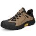 Men Special Work Shoes Genuine Leather Outdoor Work For Men, Closed Toe, Non-Slip, Low-Cut Hiking Shoes, Casual Shoes_vogvips.com