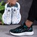 All-season Running Sneakers, Cross-border Wide-toe High-elastic Fly-knit Mesh, Comfortable, Breathable, Versatile,_vogvips.com