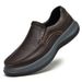 Men's Shoes Loafer Layer Men's Casual Leather Shoes_vogvips.com