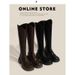 2025 New Women's Knee-High Boots With Chunky Heel & Platform - Fashionable, Versatile Choice For Autumn & Winter Trends_vogvips.com