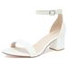 In-stock High-heeled 2025 Summer Sandals European American Large Size Open-toe Chunky Heel Black Women's Shoes_vogvips.com