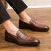 Men's Shoes New Men's Pointed Leather Shoes Casual Large Size Retro Hairdresser Trendy Shoes_vogvips.com