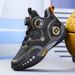 Basketball For Big Kids With Rotating Buckle, Student Sneakers, Parent-Child Running Sports Shoes, Trendy Shoes_vogvips.com