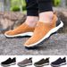 Shoes For Mens Fashion Sneakers Casual Shoes Leather Walking Shoes Fashion Climbing Shoes Anti-slip Hiking Workout Shoes_vogvips.com