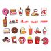 Cute Cartoon Beer Fried Chicken Donut Shoes Flower Shoe Buckle Personalized DIY Shoe Accessories Accessories_vogvips.com