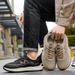 Four-season Breathable Mesh Sports Shoes, Anti-slip And Wear-resistant Men's Running Shoes, Thick-soled Versatile Casual Shoes_vogvips.com