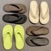 EVA Thick Soled Men In Summer, Cool Slippers Outdoor Wear, Clip Beach Shoes With A Feeling Of Stepping On Poop, Couple_vogvips.com